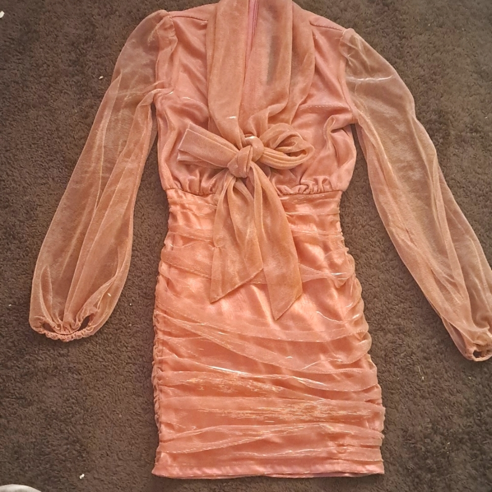 Mauve Mini Dress